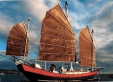 Chinese Junk Triple Masted Steel Hull 54
