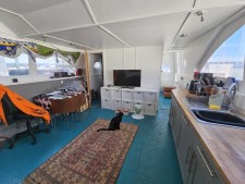 Converted Catamaran Workboat Style Liveaboard