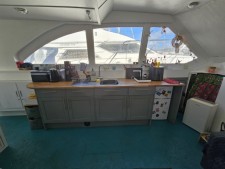 Converted Catamaran Workboat Style Liveaboard